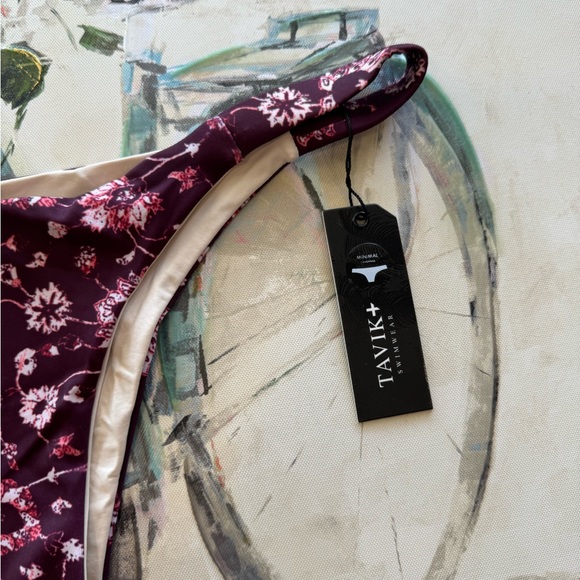 TAVIK minimal coverage heather bottom Medina Merlot ๐ - Picture 6 of 7